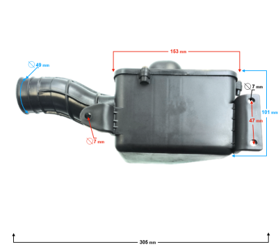 (HURT) Filtr powietrza ATV Raze 200