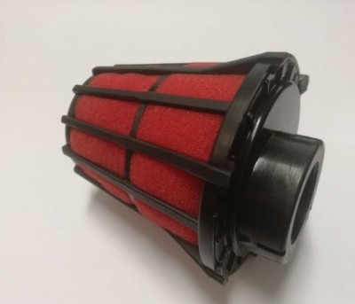 Filtr powietrza stożkowy 28 mm prosty gąbka