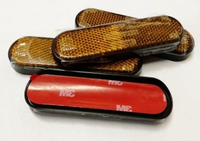 Odblask boczny prostokątny pomarańczowy