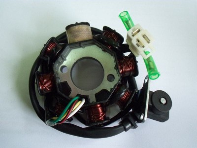 Prądnica iskrownik  8 cewek skuter  4T