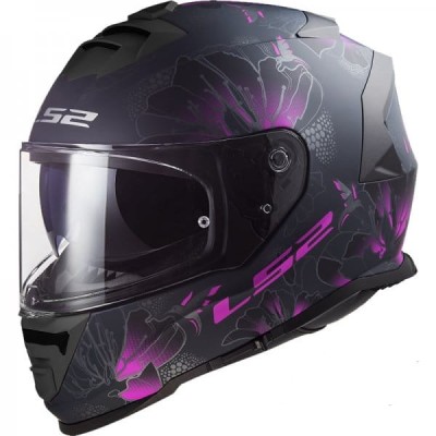 Kask LS2 FF800 Storm II Burst LADY mat black pink