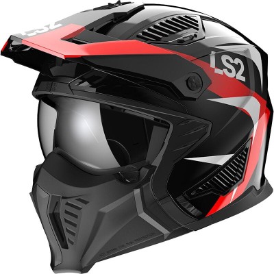 Kask LS2 OF606 Drifter Triality Red