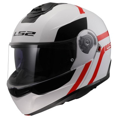 Kask LS2 FF908 Strobe II Autox White Red