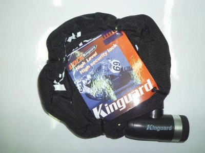 Blokada zapięcie do motocykla KINGUARD Łańcuch